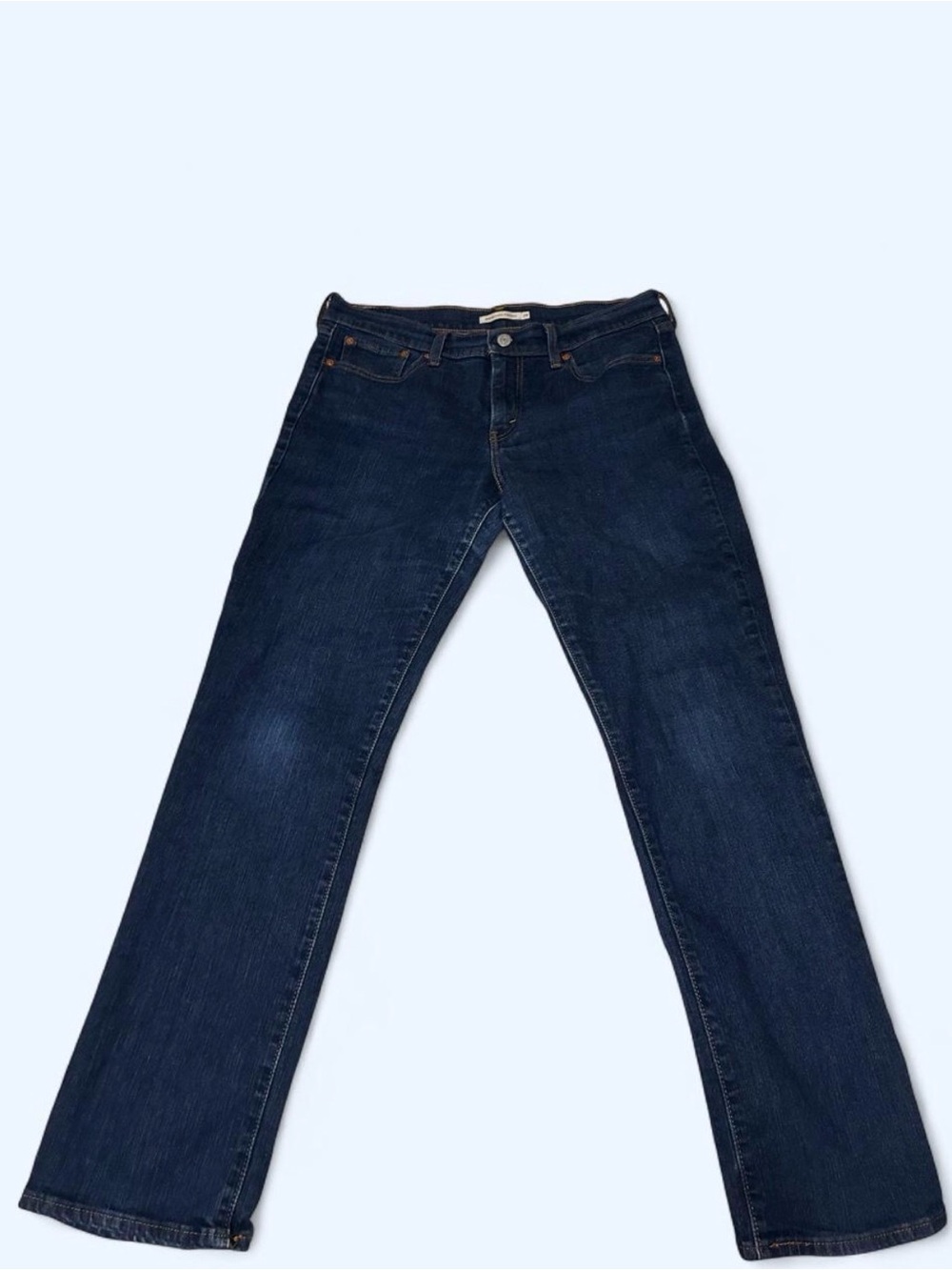 Women’s Levi’s Dark Blue Straight-Leg Jeans